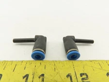 Festo 4mm Tube Push To Connect 4mm Stem Adapter Elbow 90° Lot Of 2