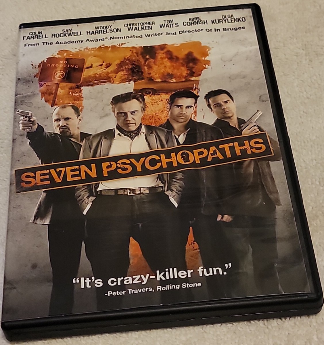 Seven Psychopaths DVD Christopher Walken , Colin Farrell , Woody