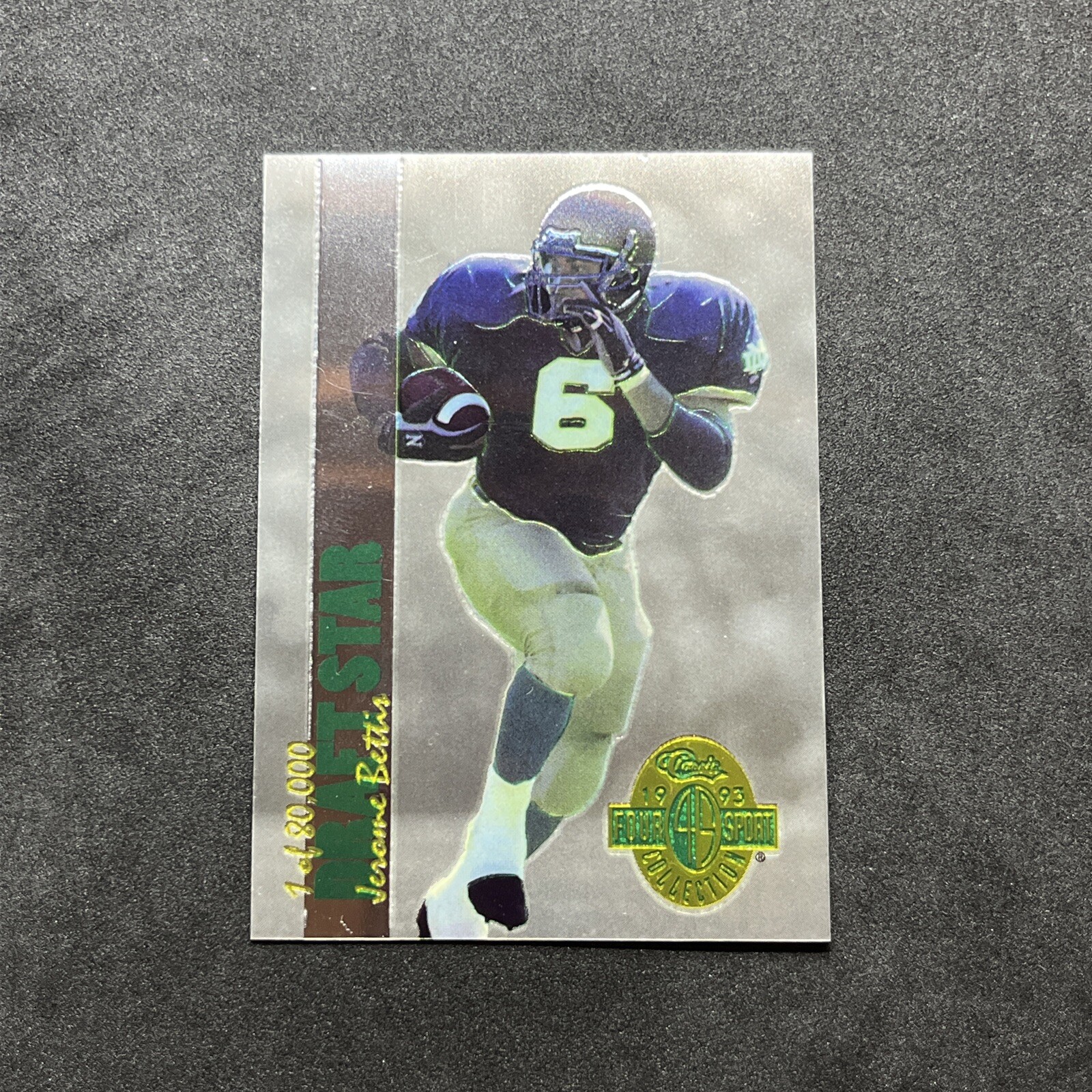 1993 Classic Four Sport #DS51 Jerome Bettis Draft Stars