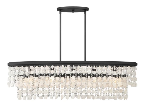 Minka Lavery Shimmering Elegance 5 Light Island, Sand Coal - Picture 3 of 6