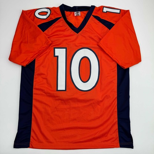 Autographed/Signed Emmanuel Sanders Denver Orange Football Jersey JSA COA - Picture 4 of 4