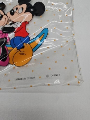 "Mickey and Minnie Mouse Disney Tragetasche Vintage Monogramm Produkte klar 9""x 9""" - Bild 4 von 5