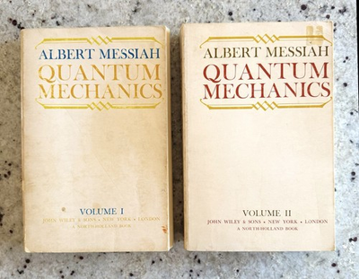 #ad VTG 1961 Quantum Mechanics Vol 1 amp; 2 by Albert Messiah PB $18.00