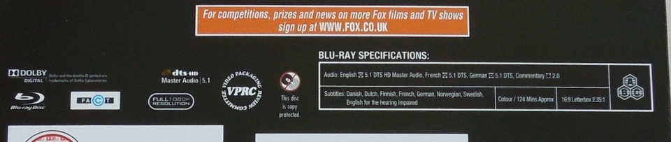 DAREDEVIL - UK BLU-RAY STEELBOOK * MARVEL - EMBOSSED TITLE - Image 4 of 4