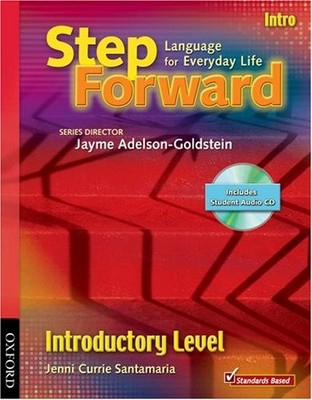 STEP FORWARD INTRO STUDENT BOOK WITH AUDIO By Currie Jenni Santamaria & Jayme