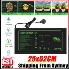 Seedling Heating Mat Heat Pad Waterproof Seed starter Germination Incubation 20W