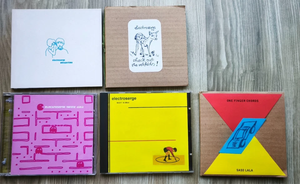 Electroserge CD Sammlung - Ultra Rar - Electro Pop