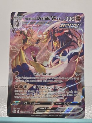 Rapid Strike Urshifu VMAX TG21/TG30 Swsh09: Brilliant Stars Trainer Gallery Holo