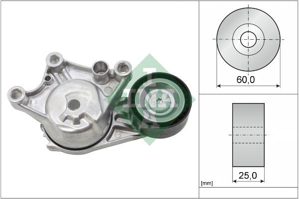 INA Riemenspanner, Keilrippenriemen 534 0654 10 FüR CitroËN DS Opel Peugeot-image