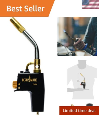 #ad High Performance TS4000 Torch: Swirl Flame amp; Pressure Regulated Design $115.99