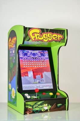 Doc and Pies Arcade Factory Tabletop Arcade - 516 Games (Green)