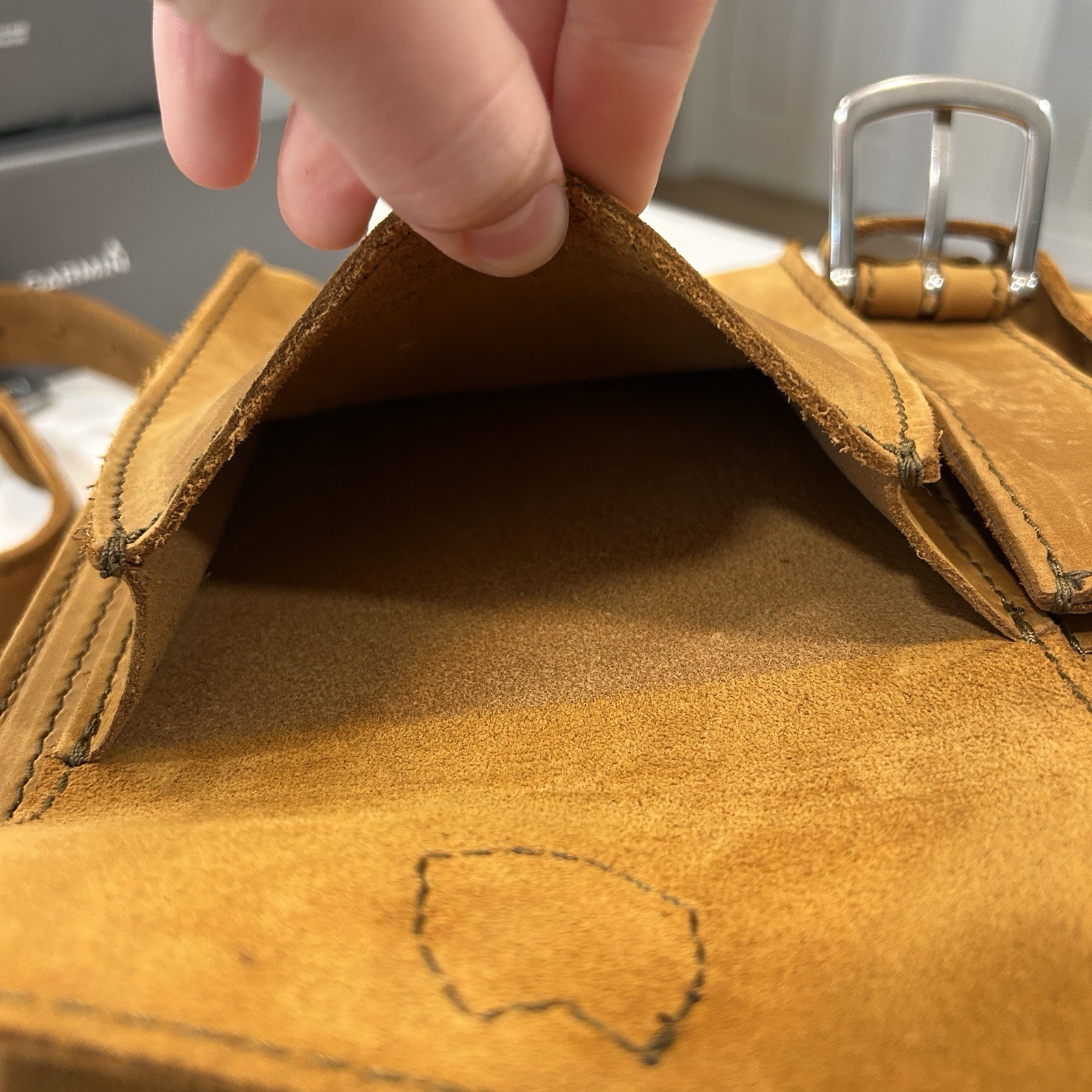 Saddleback Leather Thin Front Pocket Leather Brie… - image 13