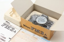 [Unused in Box] Nikon FM3A Black SLR 35mm Film Camera Body From JAPAN