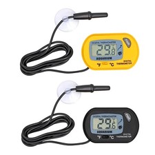 Aquarium Fish Tank Terrarium Vivarium Water Thermometer Digital LCD Display 1PCS