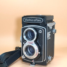  Near MINT  Yashica Yashicaflex Model C 6x6 TLR Camera 80mm f/3.5 from JAPAN