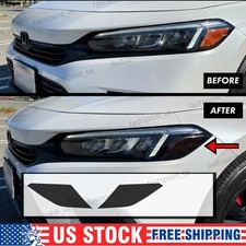 Overlay Vinyl For 2022-2026 Honda Civic Accessories Precut Vinyl Smoke Tint Overlay Vinyl For 2022-2026 Honda Civic Accessories Precut Vinyl Smoke Tint