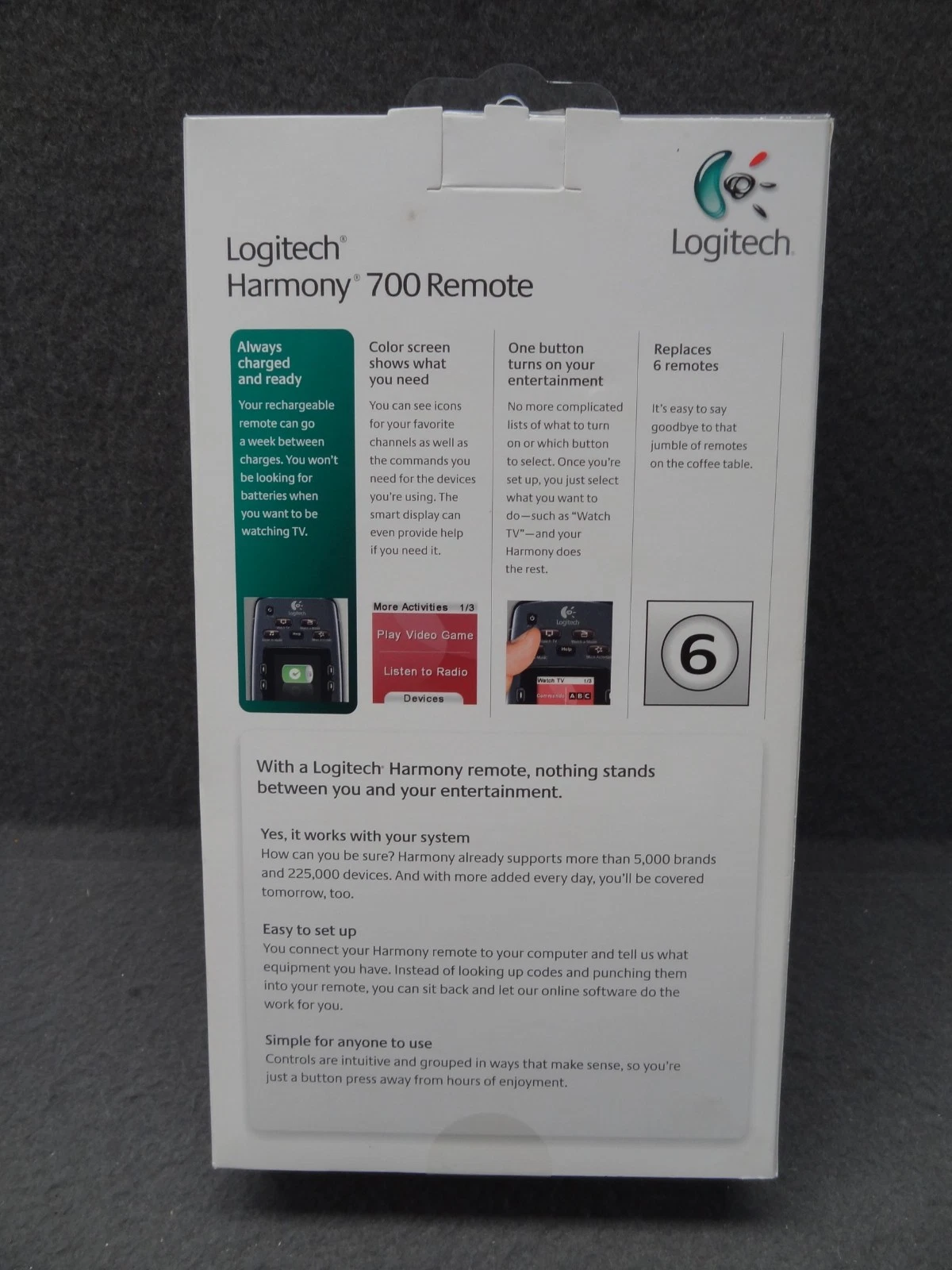 Logitech Harmony 880 Remote Control - Thumbnail 5
