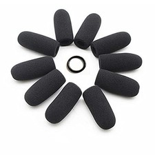 10 Pack Soft Mic Foam Covers Windscreens for David Clark M-4/M-7 Lightspeed