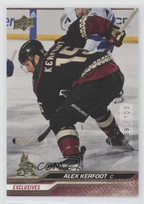 2023-24 Upper Deck Extended Series UD Exclusives 69/100 Alex Kerfoot #509 18gy