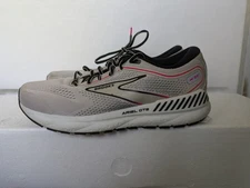 Brooks Womens Ariel GTS 23 Gray Pink Running Shoes Sneakers Size 11 B