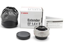  TOP MINT in Box Canon Extender EF 1.4x II Teleconverter Lens For EF From JAPAN