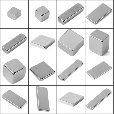 MAAJEEKUTO Neodym Magnete N42 N38 Quader Starke Plättchen Flache Würfel magnet Eckig Mini