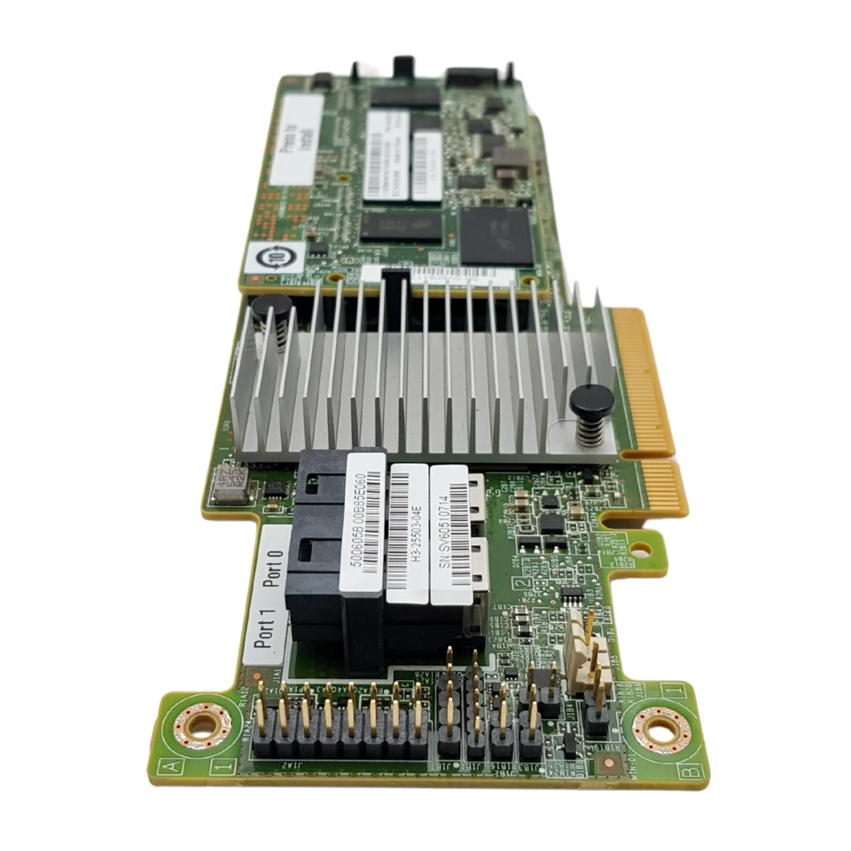 IBM (46C9111) M5210 - 1GB Internal PCI Express 3.0 x8 RAID Controller (44W3392) - Image 3 of 4