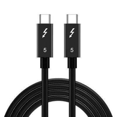 Thunderbolt 5 USB-C Cable 80Gbps 240W PD Fast Charge 16K UHD for MacBook/SSD