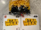 LEGO - Star Wars Brick-Built Star Wars Logo #75407 - USED W Manuals No Box