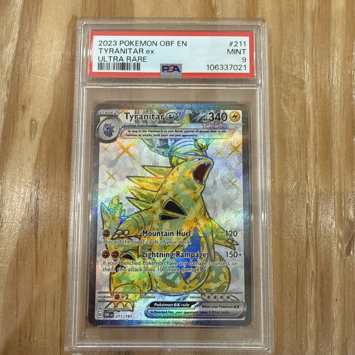 238 191 pokemon card Pikachu EX 238/191 Sv08: Surging Sparks Holo Pokemon TCG Card Beckett 8.5