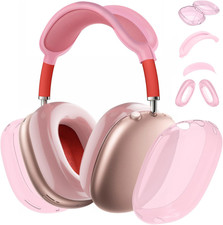 Silicone Case Cover for Airpods Max Headphones,Anti-Scratch Ear Pad Case Cover/E