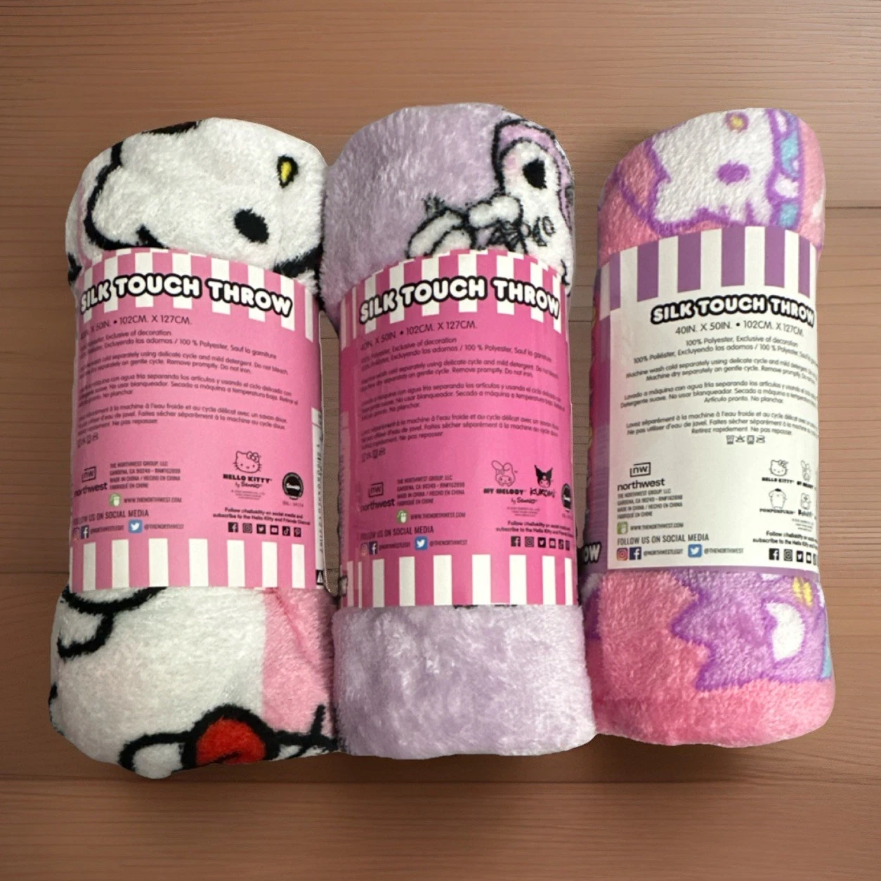Northwest Sanrio Throw Blanket