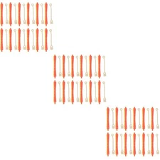 3 Count Perm Rod Rubber Bands Professional Hair Rods Rollers for Short