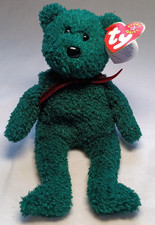 Ty Beanie Baby 2001 Holiday Teddy Bear Christmas Xmas Festive