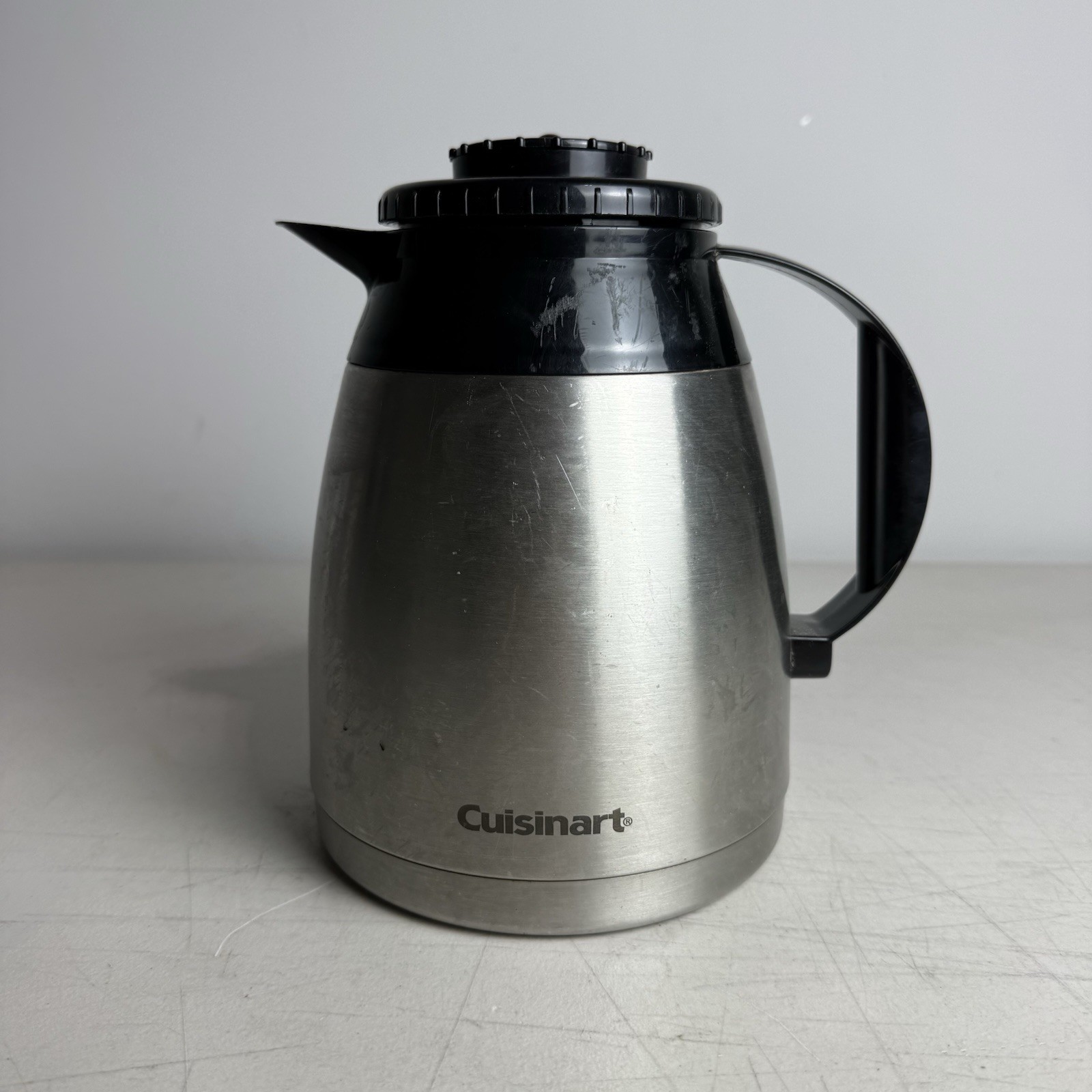 Cuisinart 12 cup Coffee Carafe Thermal Tall Stainless Steel DTC-975BKN