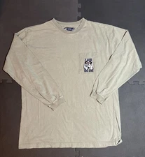 Big Dogs Long Sleeve Shirt T Shirt I Am The Big Dog Green Men’s Large Vintage