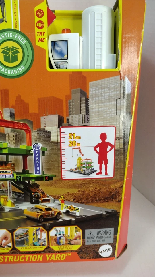 Matchbox Action Drivers - Epic Construction Yard Playset - Talks New 2023 - Image 4 of 4