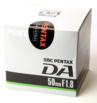 Pentax SMC DA 50mm F/1.8 ! Neuware Vom Fachhändler !