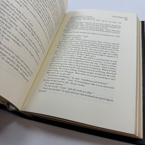 All The King's Men Warren Franklin Library Pulitzer Prize Classics Leather 1984 - Imagen 13 de 13