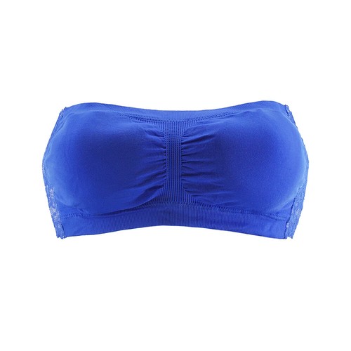 Sujetador de fiesta push up bandeau sin tirantes parte superior correa camisa top sujetadores S-XL - Imagen 4 de 11