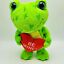 thumbnail 1 - Hallmark Animated Be Mine Green Frog Hot Hop Musical Valentine Plush SEE VIDEO