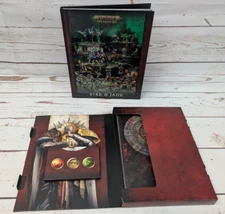 Spearhead Fire and Jade Book Cards Board 4th Ed Age of Sigmar AOS GW Warhammer