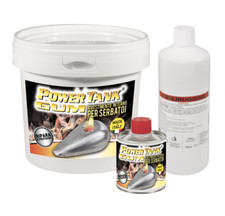 POWER TANK GUM GROSSES KIT ZUR BEHANDLUNG REPARATUR VON ROSTIGEM AUTOTANK