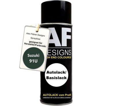 Für Suzuki 91U Oak Green Pearl Spraydose Basislack Sprühdose 400ml