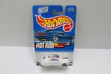Hot Wheels Hot Rod Magazine #3 Tail Dragger White with flames