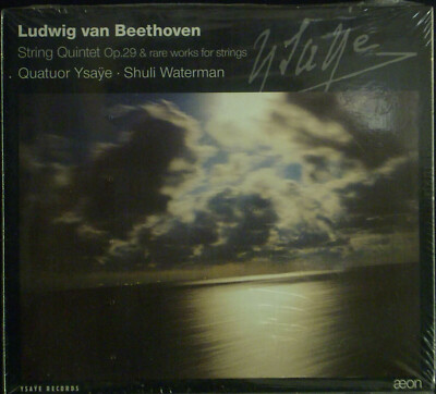 CD BEETHOVEN - string quintet op.29, Quatuor Ysaye, Waterman, ovp