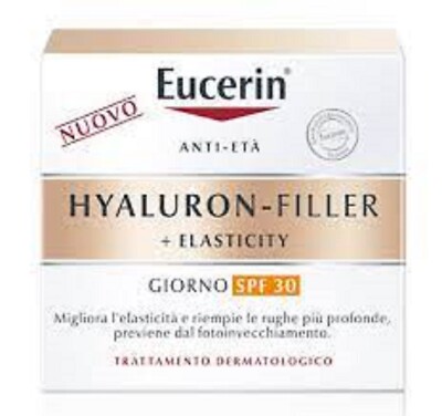 EUCERIN HYALURON-FILLER DAY CREAM SPF 30 ALL SKIN TYPES NEW FORMULA