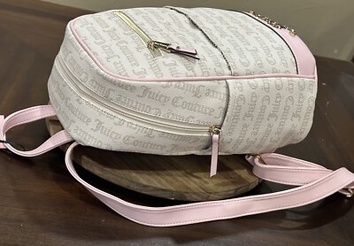 Juicy Couture Sandstone Blush Pink Full Size Backpack | eBay display picture 2