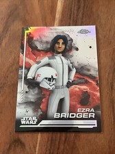 Ezra Bridger 2024 Topps Chrome Star Wars Refractor 125