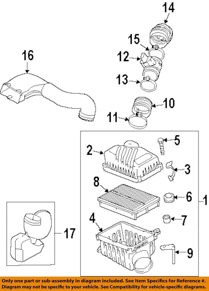 Medidor de flujo de aire de inyección de combustible usado se adapta a: Kia Sportage 2005 2,7 grado A Foto 3 de 4